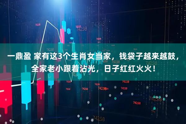 一鼎盈 家有这3个生肖女当家，钱袋子越来越鼓，全家老小跟着沾光，日子红红火火！